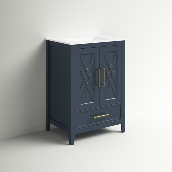 Sand & Stable Brecken 24" Single Bathroom Vanity Set & Reviews Wayfair